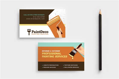 Painter Business Card Template